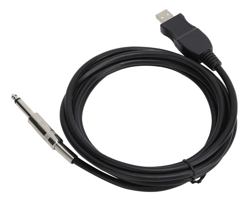 Cabo De Guitarra Usb De 3 Metros Compatível Com A Conexão Do
