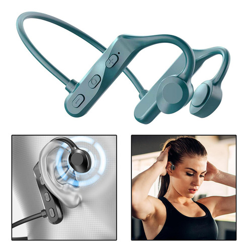 De 2x Auriculares Bluetooth De Conducción Ósea Trabajo