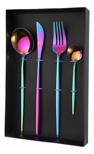 Juego De Cubiertos Multiusos Duraderos De Acero Inoxidable D