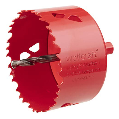 Wolfcraft 5476000 83mm Hole Saw Bim Completo Con Hexagon Ada