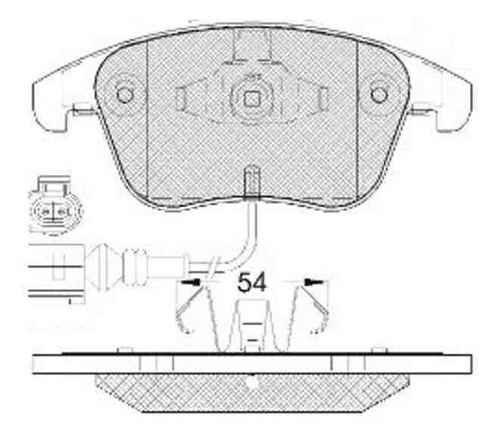 Pastilla De Freno Volkswagen Tiguan 1.4 Tsi - 2.0 Tfsi - Tdi