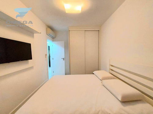 Imagem 17 de 26 de Apartamento Finamente Reformado Com 3 Dormitórios Sendo 1 Suíte - Sacada - Vista P/mar - R$ 770.000 - Praia Das Pitangueiras - Guarujá/sp - Ap0009