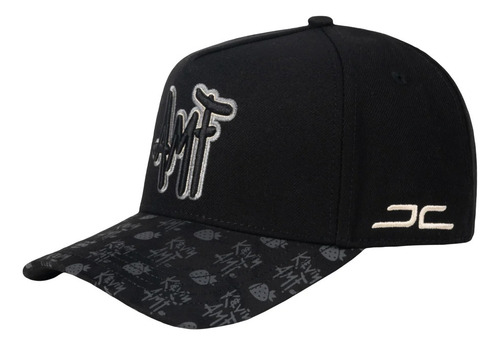 Gorra Jc Hats X Kevin Amf Colaboración Original Negro Único