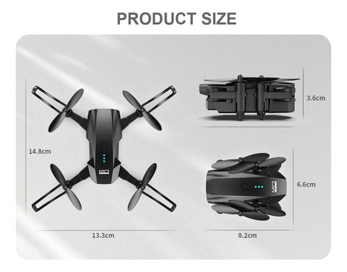 Ky906 Mini 4k Rc Quadcopter Tecla Rotación Automática