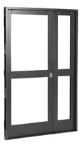 Comprar Puerta Y Media Pesada 2 Tablero 120x200 Vidriada Doble Chapa