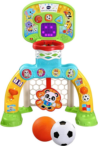 Vtech Juego De Baloncesto Y Futbol Sport Center