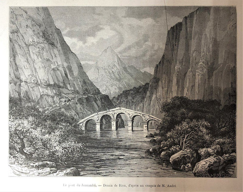 Grabados Puente De Juanambú Y Otro Nariño Siglo 19