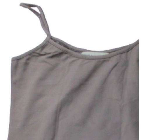 Musculosa Basica Tm Zara Woman &basic Beige Poliester 90