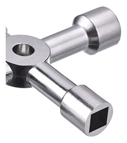 Llave De Gas Meter Box Key, 4 Vías, Multifuncional, Apta Par