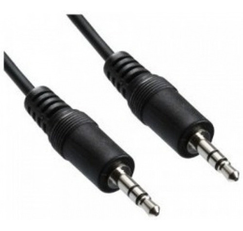 Cable Auxiliar Audio Estéreo Plug 3.5mm A 3.5mm / 1.5 Metros