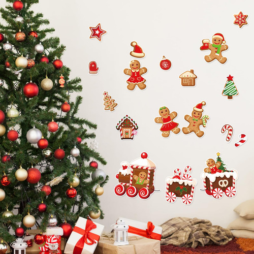 Recortes De Navidad De Pan De Jengibre 46 Piezas