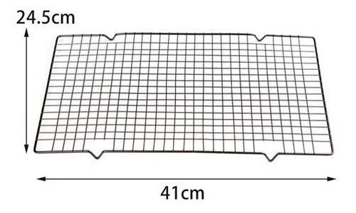 Rejilla De Enfriamiento Tortas Pan Galletas 43x27 Repostería