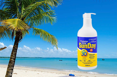 Kit 2 Protetor Solar Sunday Fps 30 Com 500ml - Nutriex