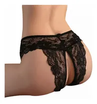 Comprar Tanga Abertura Calzones De Encaje Ligeros Sensuales Sexy