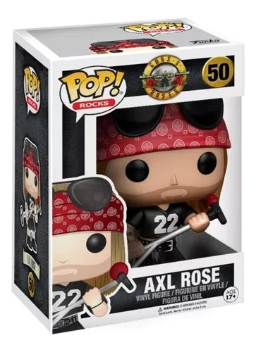 Figura De Acción Axel Rose 10688 De Funko Pop! Rocks (Usado)