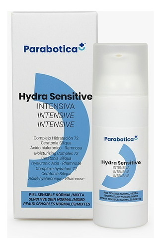 Hydra Sensitive Intensiva 50ml Parabotica Momento de aplicación Día/Noche Tipo de piel Mixta