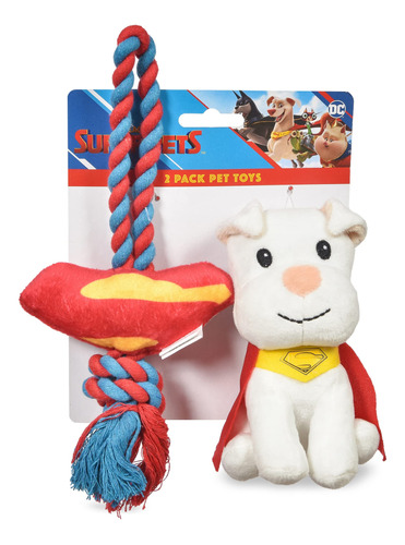 Peluche Krypto Superman Con Juguete De Cuerda.