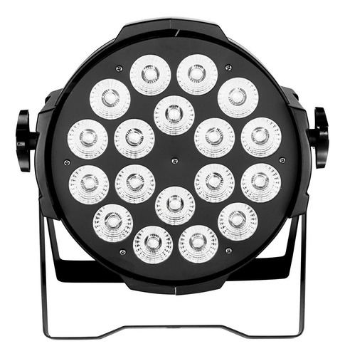 Refletor Opt Par 18 Leds 18w Rgbwa Uv 6 Em 1 Super Potente! 110v/220v (bivolt)