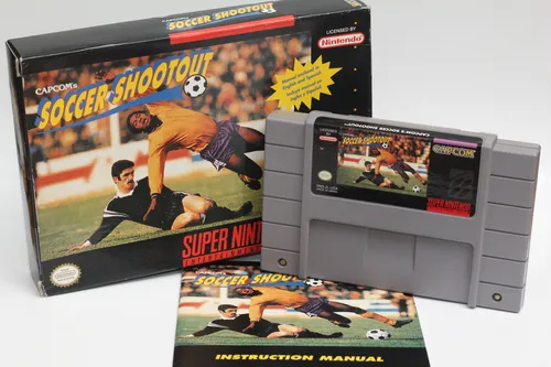 Capcom Soccer Shootout 1992 Super Nintendo Snes (Usado)