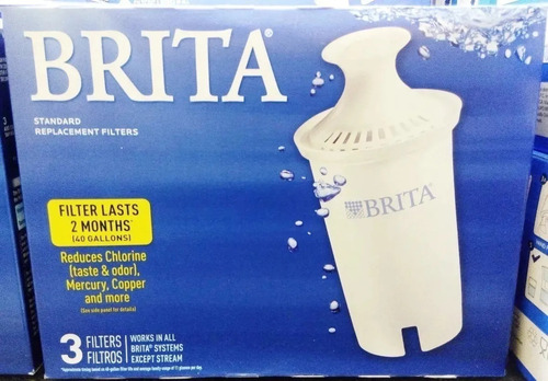 Pack 3x Filtro Brita Original Envio Gratis