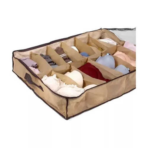 Organizador De Zapatos Almacenamiento Bajo Cama Zapatero X2 CASATUA