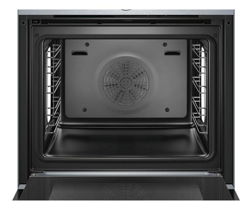 Imagen 2 de 2 de Horno empotrable eléctrico Bosch 8 Series HRG635BS1 71L acero inoxidable 220V