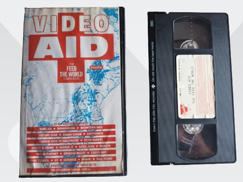 Vhs Video Aid The Feed The World