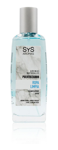 Aromatizante Pulverizador Ropa Limpia 100ml, Sys Aromas