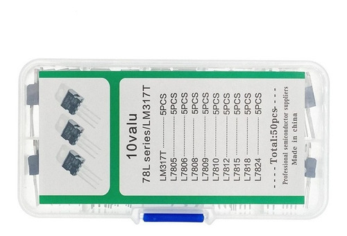 Kit Reguladores De Voltaje To-220 50 Piezas 10 Valores