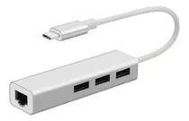 Comprar Adaptador Tipo C A Cable Red 10\u002F100 Hub Usb3.0\u002F Crisol Tecno