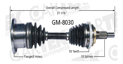 Flecha Delantera Derecha Gmck1500 Suburban 1992 Completa Ck