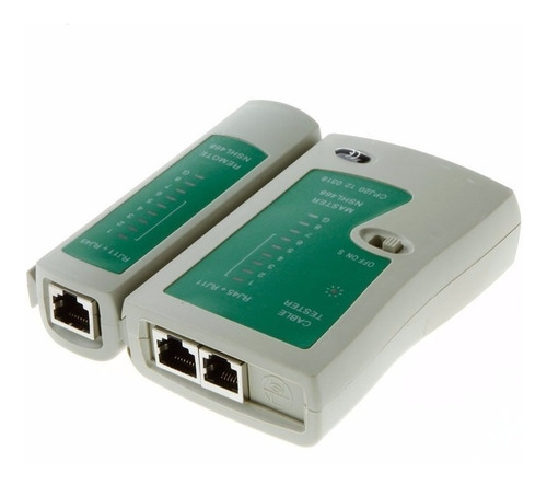 Lan Tester De Rj45 Y Rj11 Probador De Cable De Red C/estuche