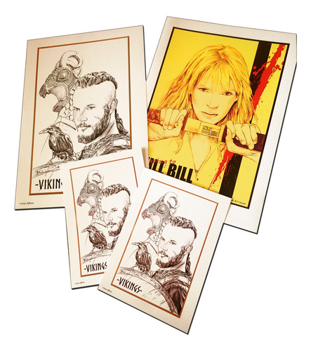 Laminas Posters Afiches Diseños Propios Fan Art Peliculas