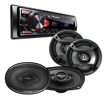 Comprar Combo Pioneer Estereo 235 + Parlantes 1634 + Parlantes 6968
