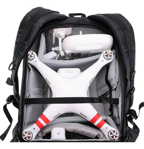 Mochila Drone Dji Phantom 3 4 Camera Dslr Canon Nikon Sony