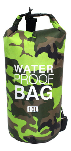 Bolsa Seca A Prueba De Agua, Canoa Flotante, Verde 10l Multi