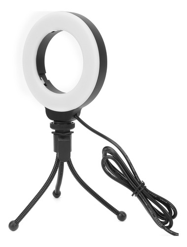 Mini Selfie Portátil De 4 Pulgadas Con Clip Lleno De Anillos