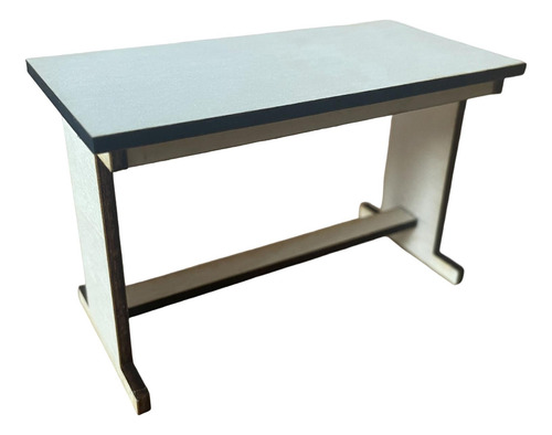 4 Mini Mesa 1:12, Escritorio De Estudio De Escritura En