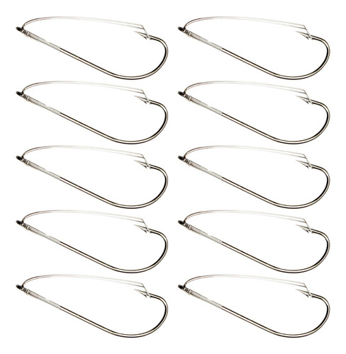 Anzuelos De Locos Sin, 10 Piezas De 43,4 Mm X 15,3 Mm