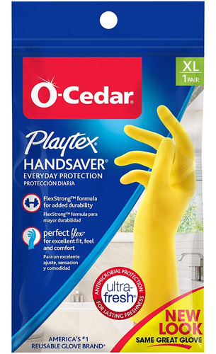 Playtex Guantes De Ahorro De Manos, Talla Xl, 1 Par (paquet.