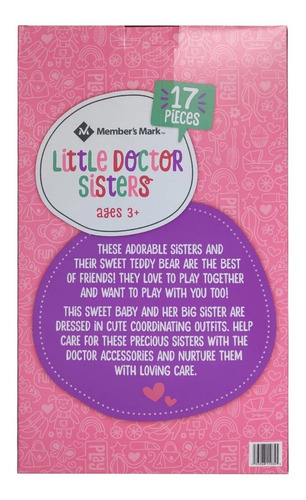 Imagen 3 de 3 de 2 Muñecas Member's Mark Sweet Sisters