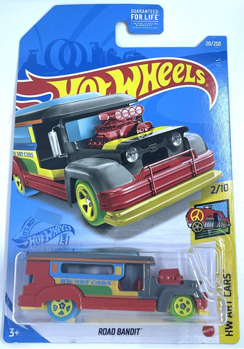 Hot Wheels - Road Bandit - Hw Art Cars 2/10 [rojo] - #20/25.
