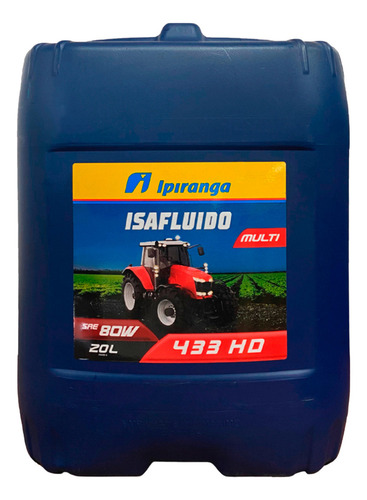 Óleo Transmissão Ipiranga Isafluido 433 Hd Sae80 Mineral 20l