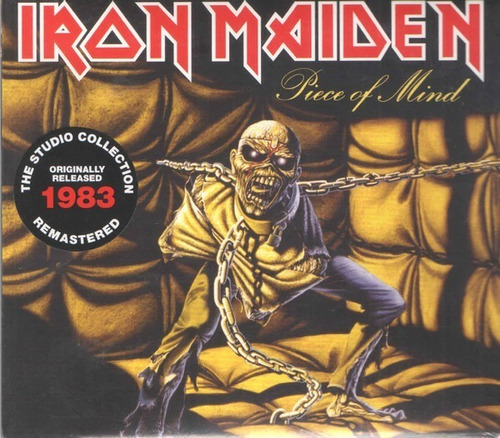 Iron Maiden  Piece Of Mind (cd Digipack Usa Nuevo Y Sellado