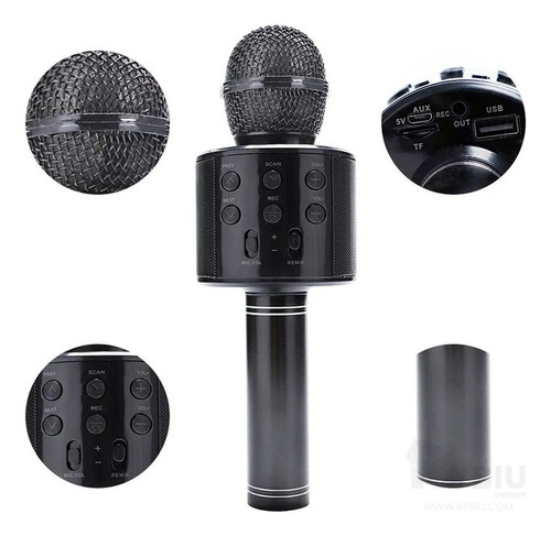 Microfono Karaoke , Usb, Efecto De Voz