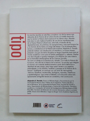 Imagen 2 de 2 de Lectura Y Contralectura - Parada - Eduvim 2019