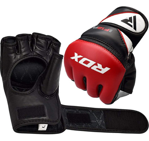 Guantes De Mma Rdx, Con Soporte De Muñeca Ajustable