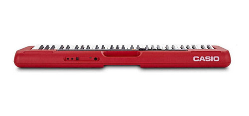 Teclado musical Casio Casiotone CT-S200 61 teclas rojo