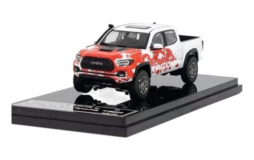 Modelo De Coche Fundido A Presión Gcd 1:64 Toyota Tacoma [u]