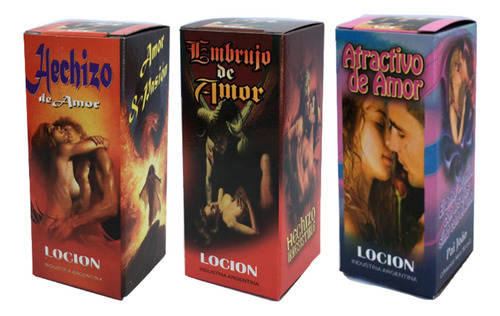 Pack X 3 Aroma Tapa A Rosca Hechizo Embrujo De Amor Pai Joao